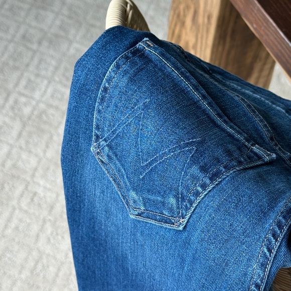 MOTHER - High Waisted Looker Denim Frayed skinny jeans | 25 - Picture 6 of 9